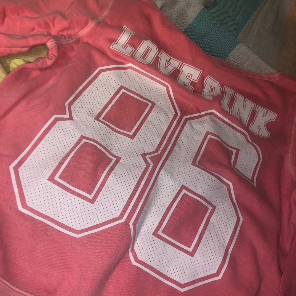 PINK crew neck sweater